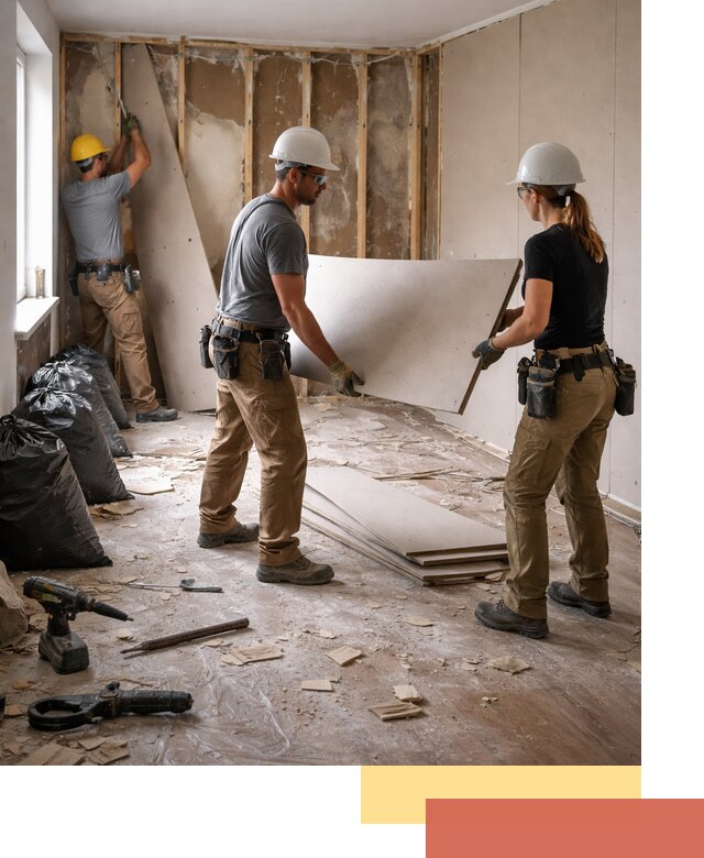 Демонтаж стеновых панелей в Алексине быстро и аккуратно