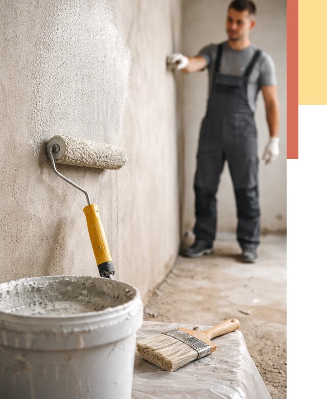 Нанесение бетоноконтакта на стены в Алексине от 4615 руб. быстро и недорого | ОТДЕЛОЧНИК-Лкс