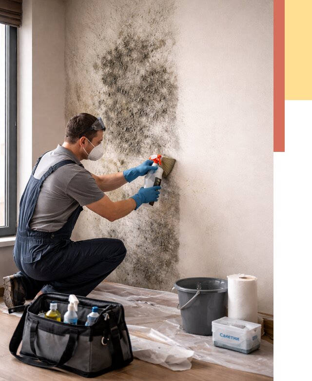 Удаление плесени со стен в Алексине от 2362 руб. — быстро и недорого | ОТДЕЛОЧНИК-Лкс