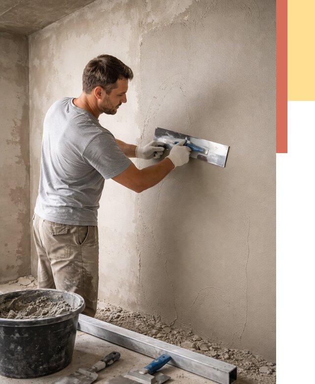 Штукатурка стен без маяков в Алексине от 7911 руб/м2 — услуги и цена | ОТДЕЛОЧНИК-Лкс