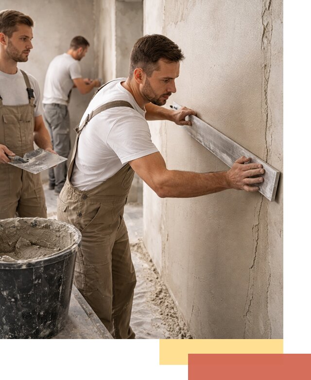 Штукатурка стен без маяков в Алексине быстро и качественно