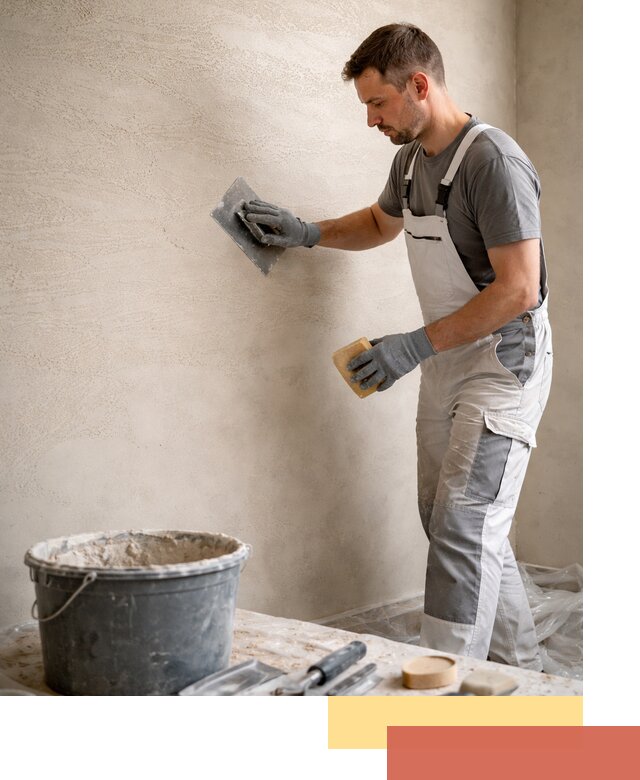 Декоративная штукатурка травертин в Алексине для стен и потолков