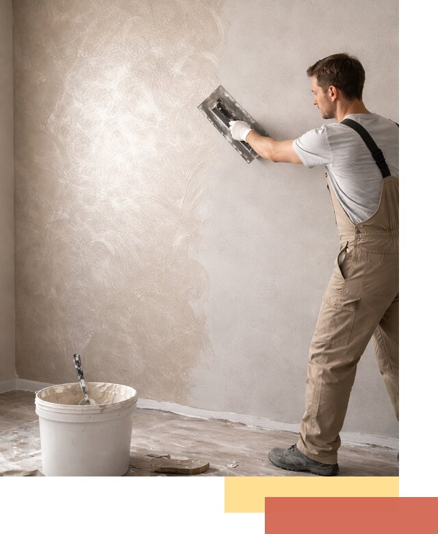 Декоративная штукатурка «Мокрый шелк» под ключ в Алексине