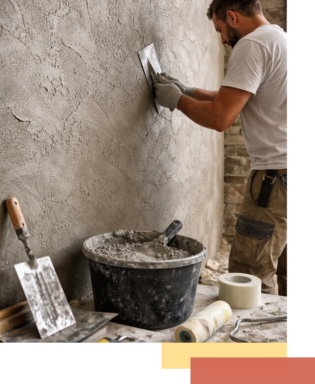 Декоративная штукатурка лофт в Алексине — отделка стен и потолков