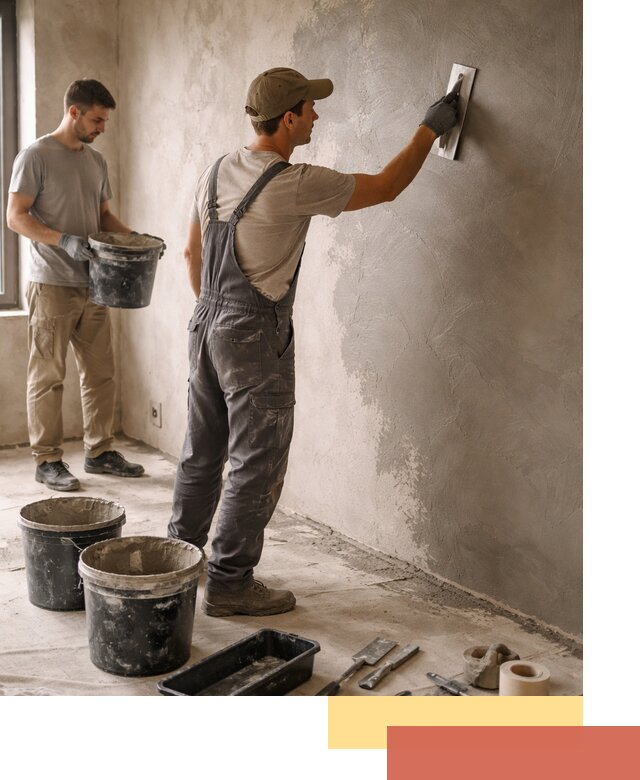 Нанесение микроцемента на стены в Алексине качественно и быстро