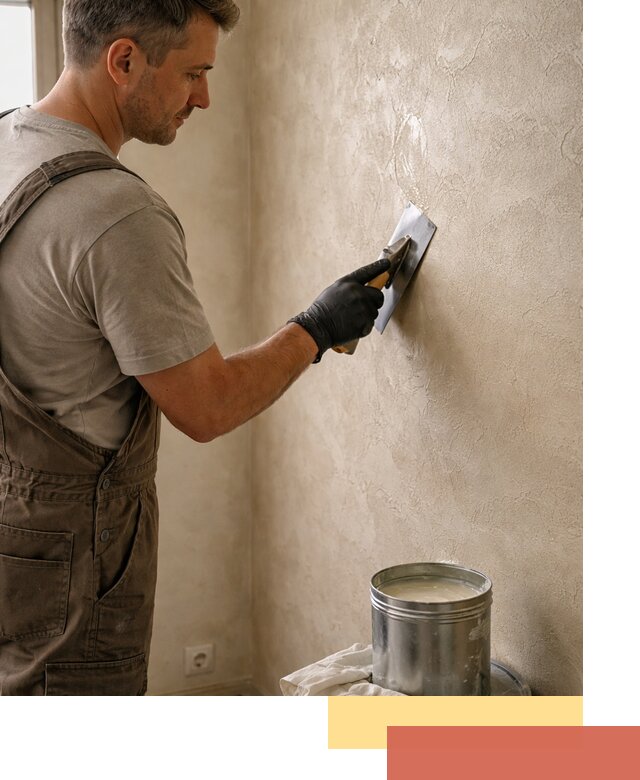 Нанесение воска на штукатурку в Алексине для защиты и блеска