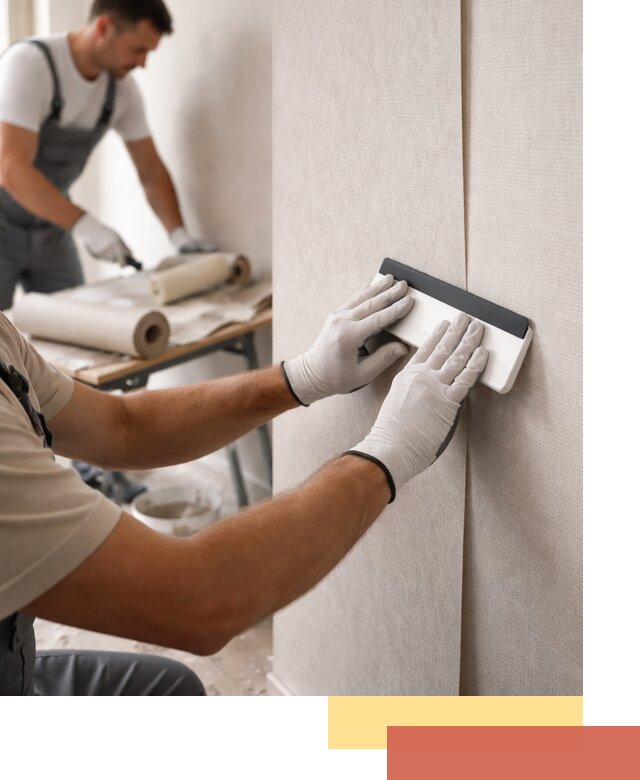 Поклейка обоев под покраску в Алексине профессионально и быстро