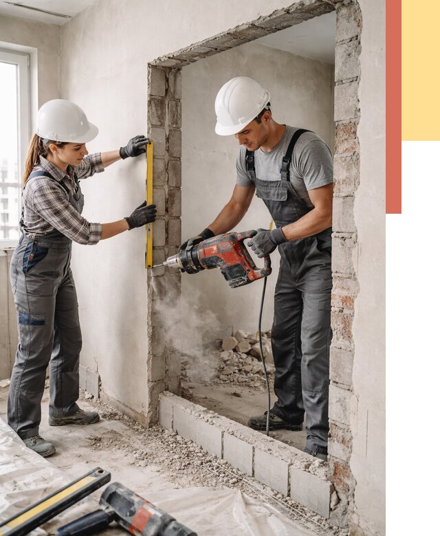 Создание проемов в стенах в Алексине от 7142 руб. — алмазная резка и расширение | ОТДЕЛОЧНИК-Лкс