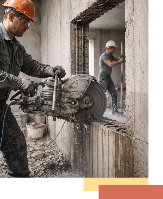 Алмазная резка проемов в Алексине быстро и точно