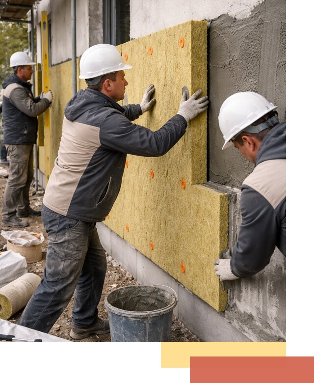 Утепление стен минватой в Алексине — тепло и звукоизоляция