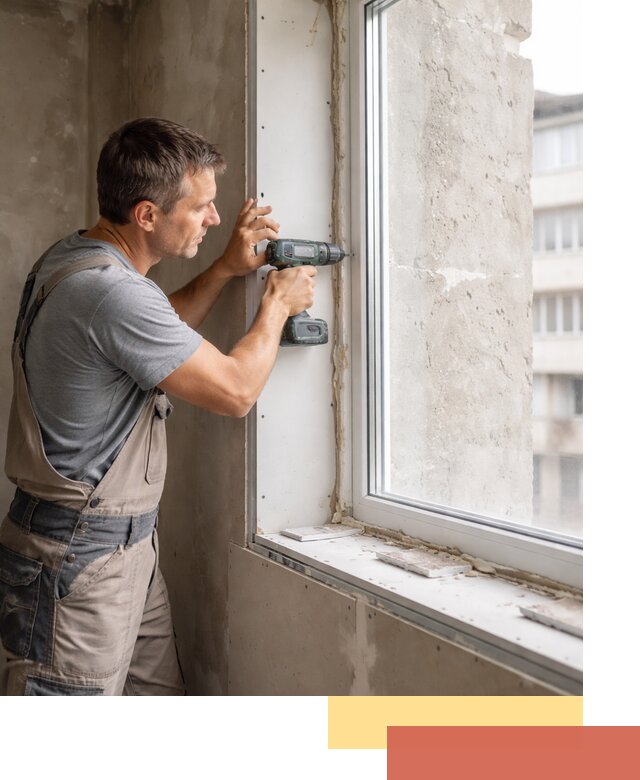 Монтаж гипсокартонных откосов в Алексине под ключ