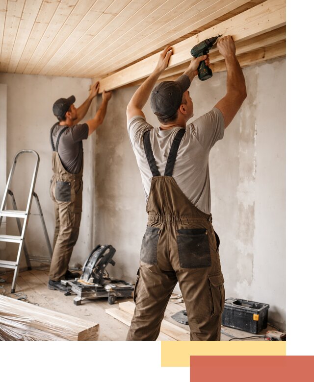 Монтаж потолка из вагонки в Алексине профессионально и аккуратно