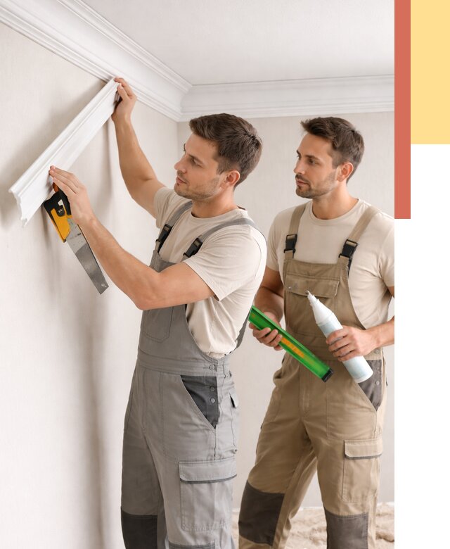 Монтаж потолочного плинтуса в Алексине от 2527 руб. — быстро и недорого | ОТДЕЛОЧНИК-Лкс